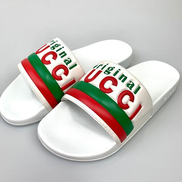 NIB Gucci Original Gucci Slide Sandals Size 8 main image 14